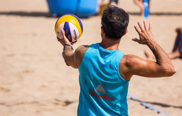 Beach volleyball tournament — Stock Photo, Image