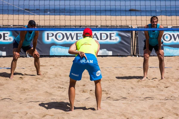 Beach volleyball tournament — Stock Photo, Image