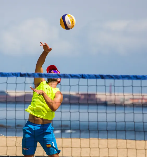 Torneo de voleibol playa — Foto de Stock