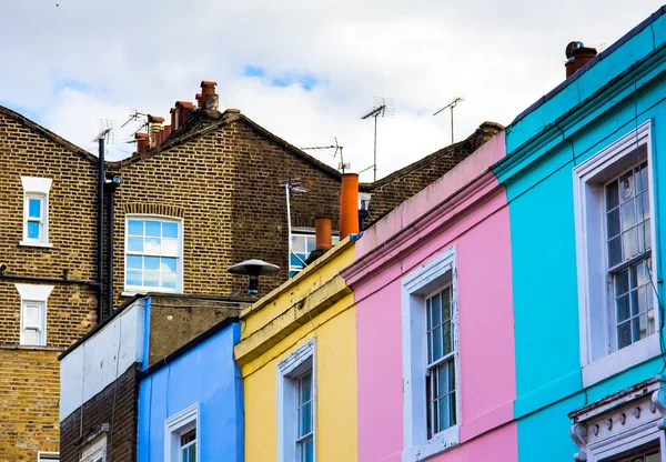 Portobello road σπίτια — Φωτογραφία Αρχείου