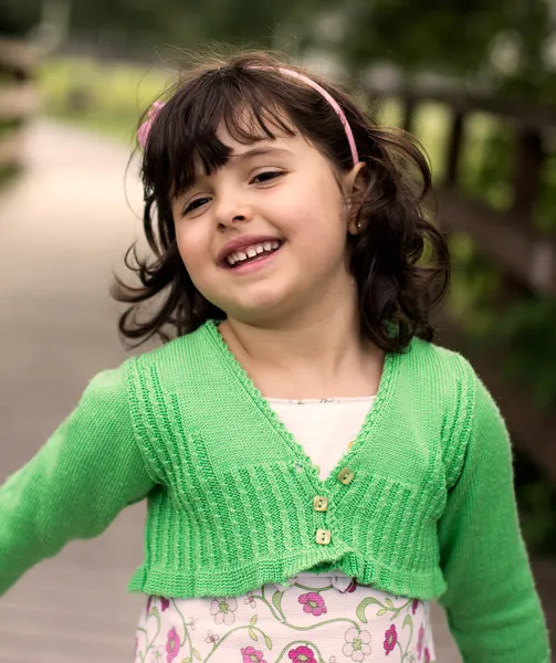 Little girl portrait — Stock Photo, Image