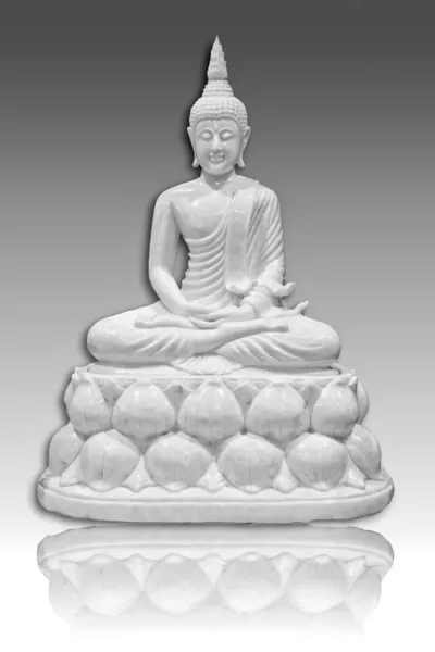 White Buddha — Stock Photo, Image