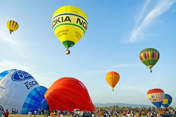 Международный фестиваль воздушных шаров — стоковое фото