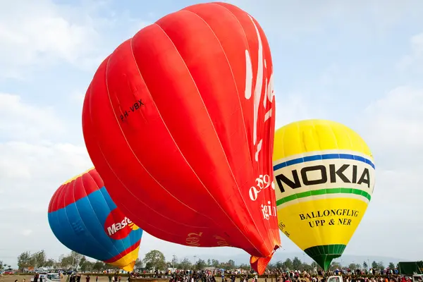 Internationaal ballonfestival — Stockfoto
