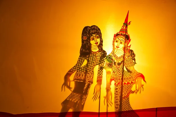 Gölge oyunu bangkok Tayland