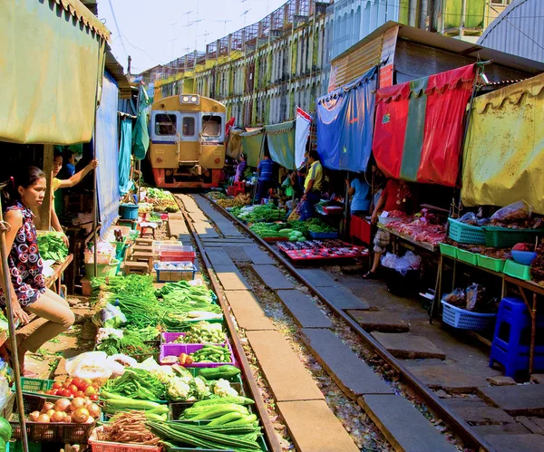 Sebze pazarı — Stok fotoğraf