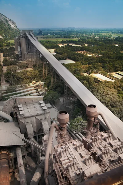 Cement gyár — Stock Fotó