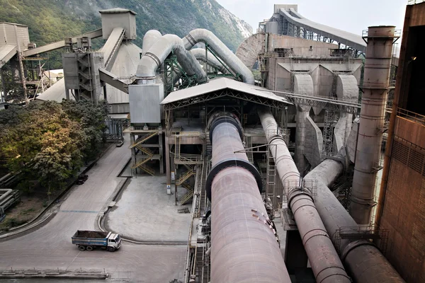 Cement gyár — Stock Fotó
