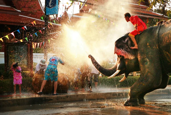 Songkran Festivali — Stok fotoğraf