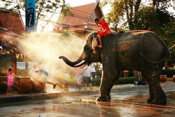 Songkran Festivali — Stok fotoğraf