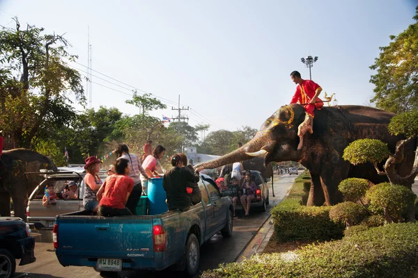 Songkran Festivali — Stok fotoğraf