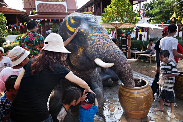 Songkran Φεστιβάλ — Φωτογραφία Αρχείου