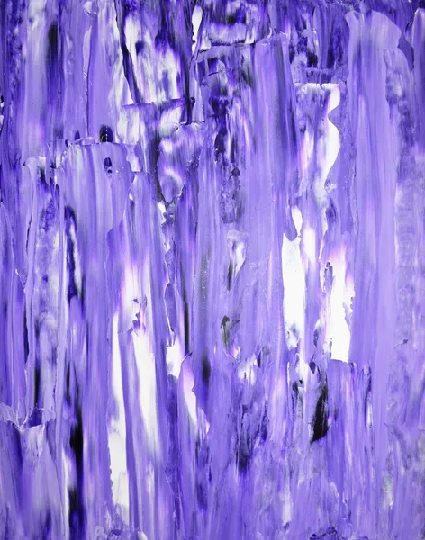 Pintura abstracta de arte púrpura y blanca —  Fotos de Stock