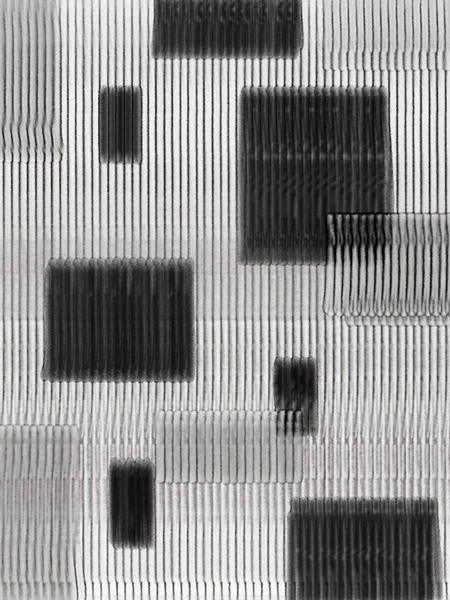 Design abstrait noir et blanc — Photo