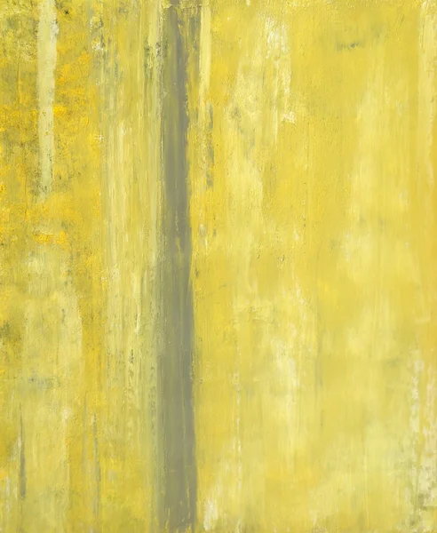 Grey and Yellow Abstract Art Painting — Stock Photo, Image