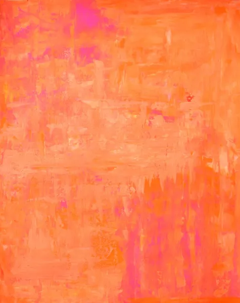 Różowy i pomarańczowy streszczenie sztuka, malarstwo — Zdjęcie stockowe