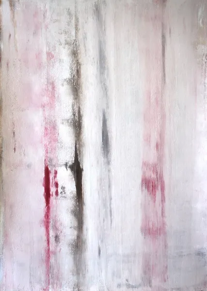 Бежевая и красная абстрактная живопись — стоковое фото