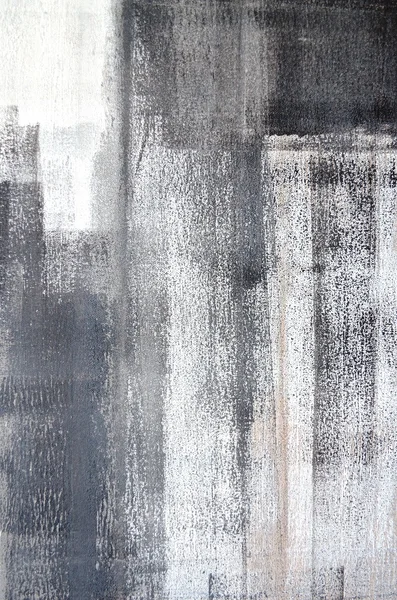 Pittura astratta in bianco e grigio — Foto Stock