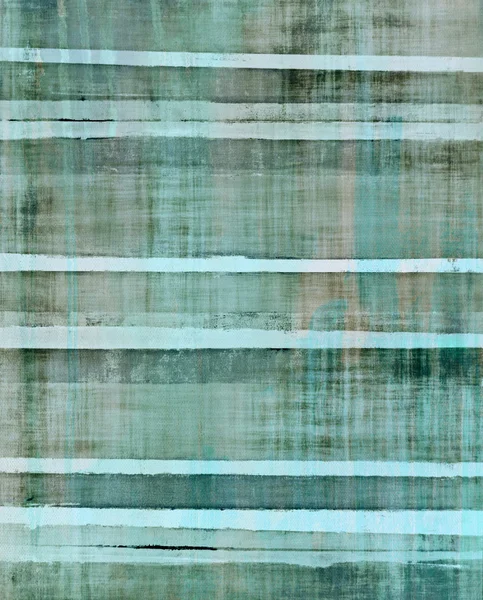 Teal et Beige Peinture abstraite d'art — Photo