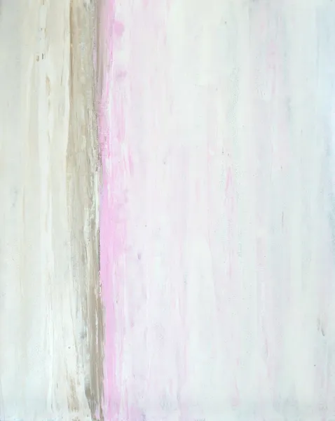 Pittura d'arte astratta rosa e beige — Foto Stock