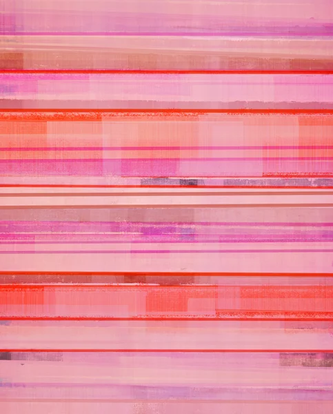 Roze en koraal abstracte kunst schilderij — Stockfoto