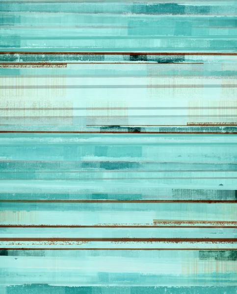 Teal y Brown pintura abstracta del arte —  Fotos de Stock