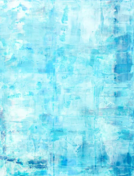 Blue Abstract Art Painting — Stock Photo, Image