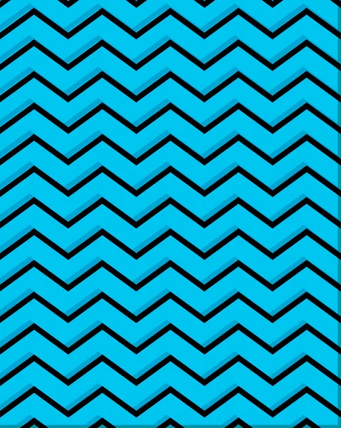 Modello Chevron blu e nero — Foto Stock