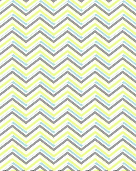 Modello turchese e giallo Chevron — Foto Stock