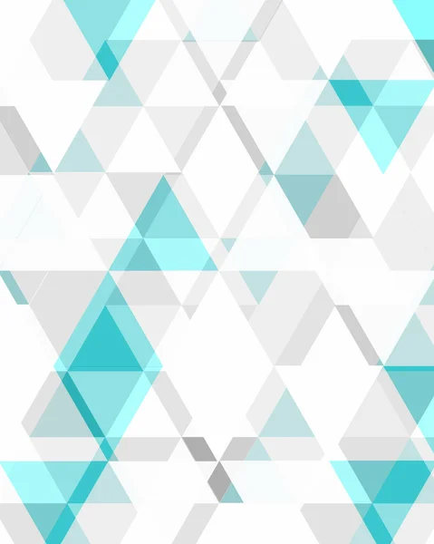 Grey and Turquoise Triangle Pattern — Stock Photo, Image