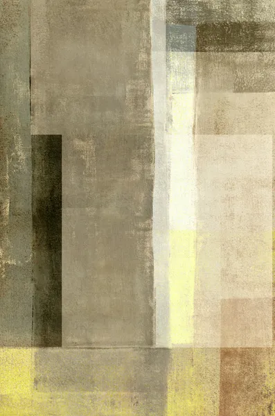 Grey and Brown Abstract Art Painting — Stock Photo, Image