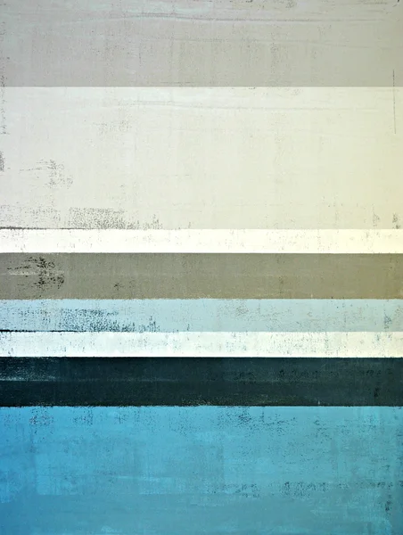 Pintura abstrata azul e cinza da arte — Fotografia de Stock