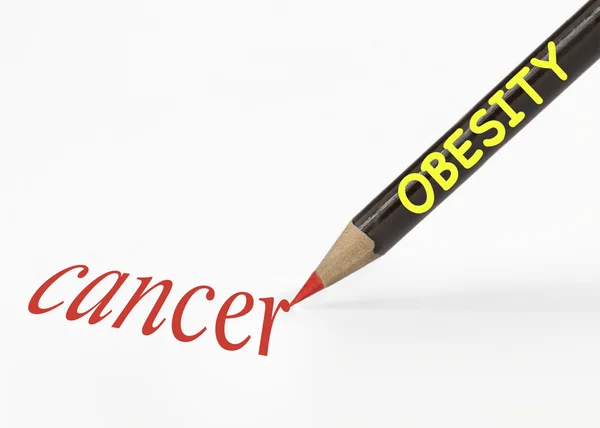 Obesity cancer — Stock Photo, Image