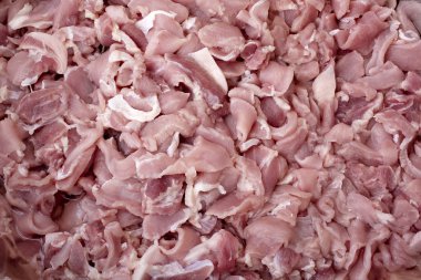 bitleri domuz eti yemek hazırlamak