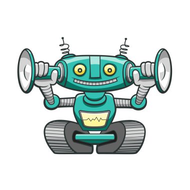 komik yeşil robot komik yeşil robot