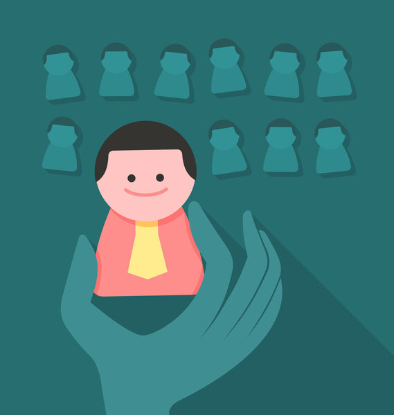 Human resources concept