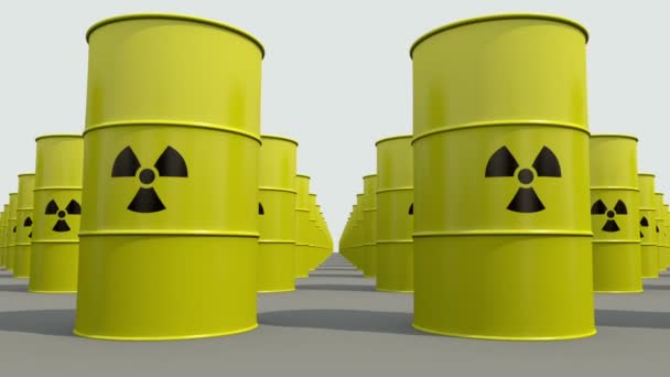 Toxic waste — Stock Video