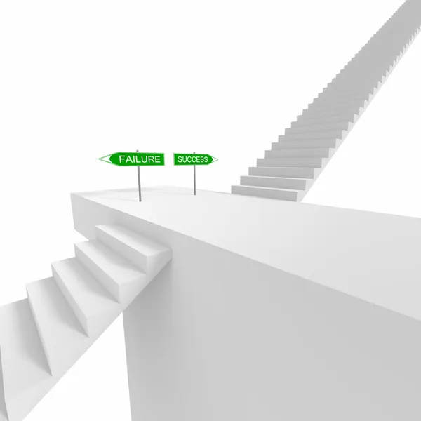 yol işaret ve merdiven