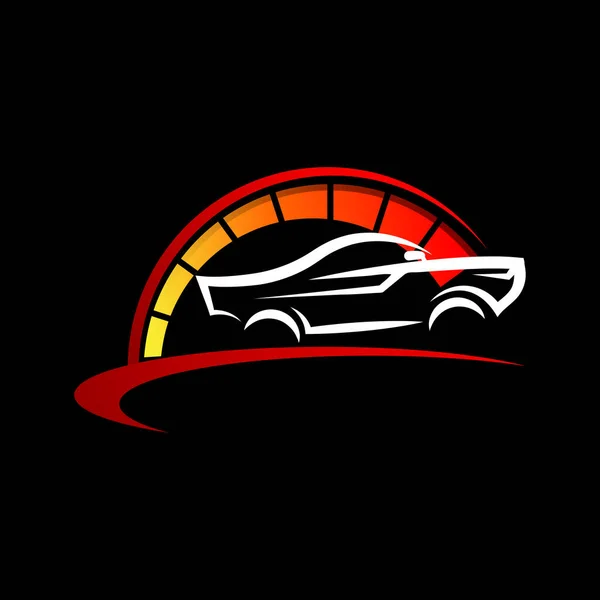 Auto Voiture Logo Modèle Vectoriel Illustration Icône Design — Image vectorielle