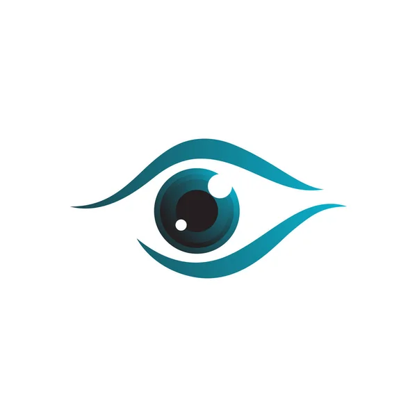 Identidade Marca Design Ícone Vetorial Corporate Eye Care — Vetor de Stock