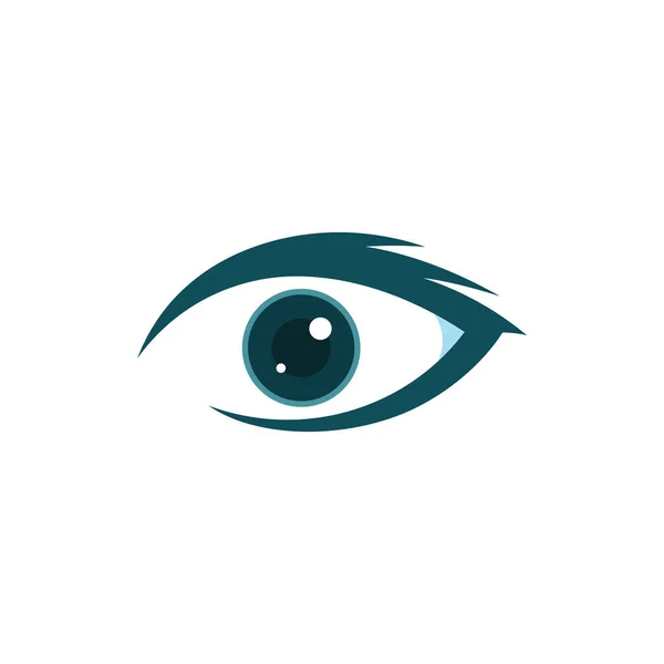 Markenidentität Corporate Eye Care Vektor Icon Design — Stockvektor