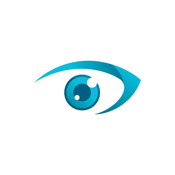브랜드 식별자 Eye Care Vector Design — 스톡 벡터