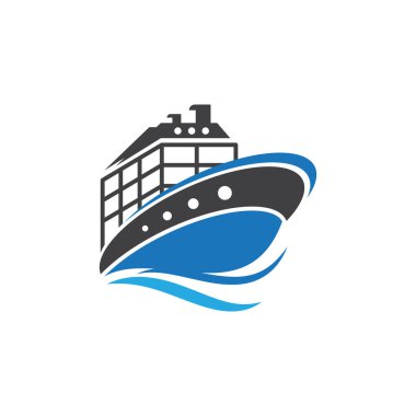 Gemi Şablon vektör resimleme tasarımını gezdir