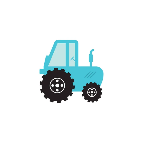 Modèle Illustration Conception Icône Vectorielle Tracteur — Image vectorielle