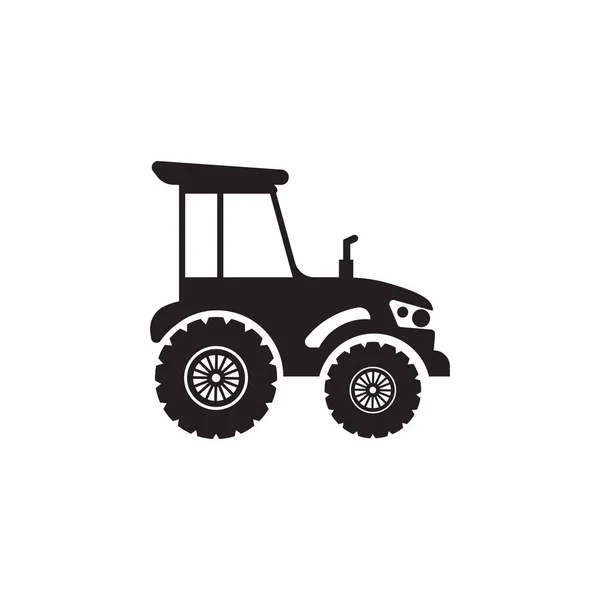 Traktor Vektor Ikon Design Illustration Mall — Stock vektor