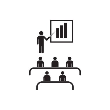 Eğitim Vektörü simgesi tasarım örnekleme şablonu