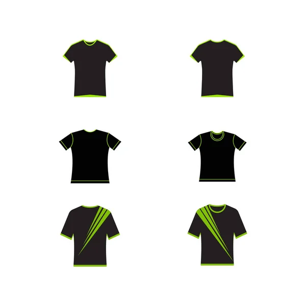 Shirt Vector Ícone Design Ilustração Modelo — Vetor de Stock