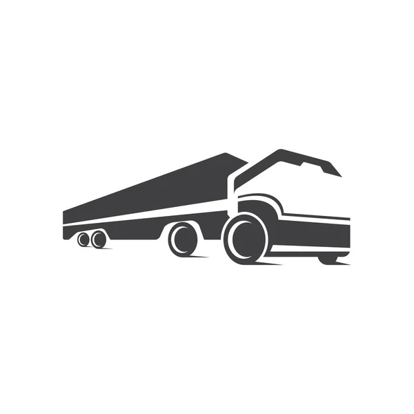 Truck Vector Icon Design Illustration Template — Stock Vector