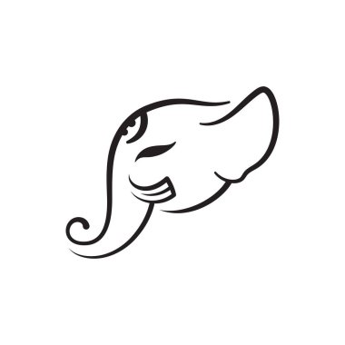 Ganesha Vektör simgesi tasarım örnekleme şablonu