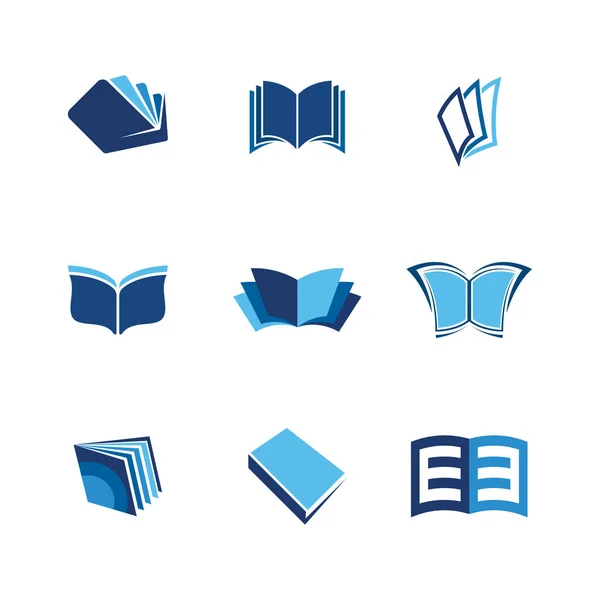 Book Vector Icon Design Illustration Template — Stock Vector